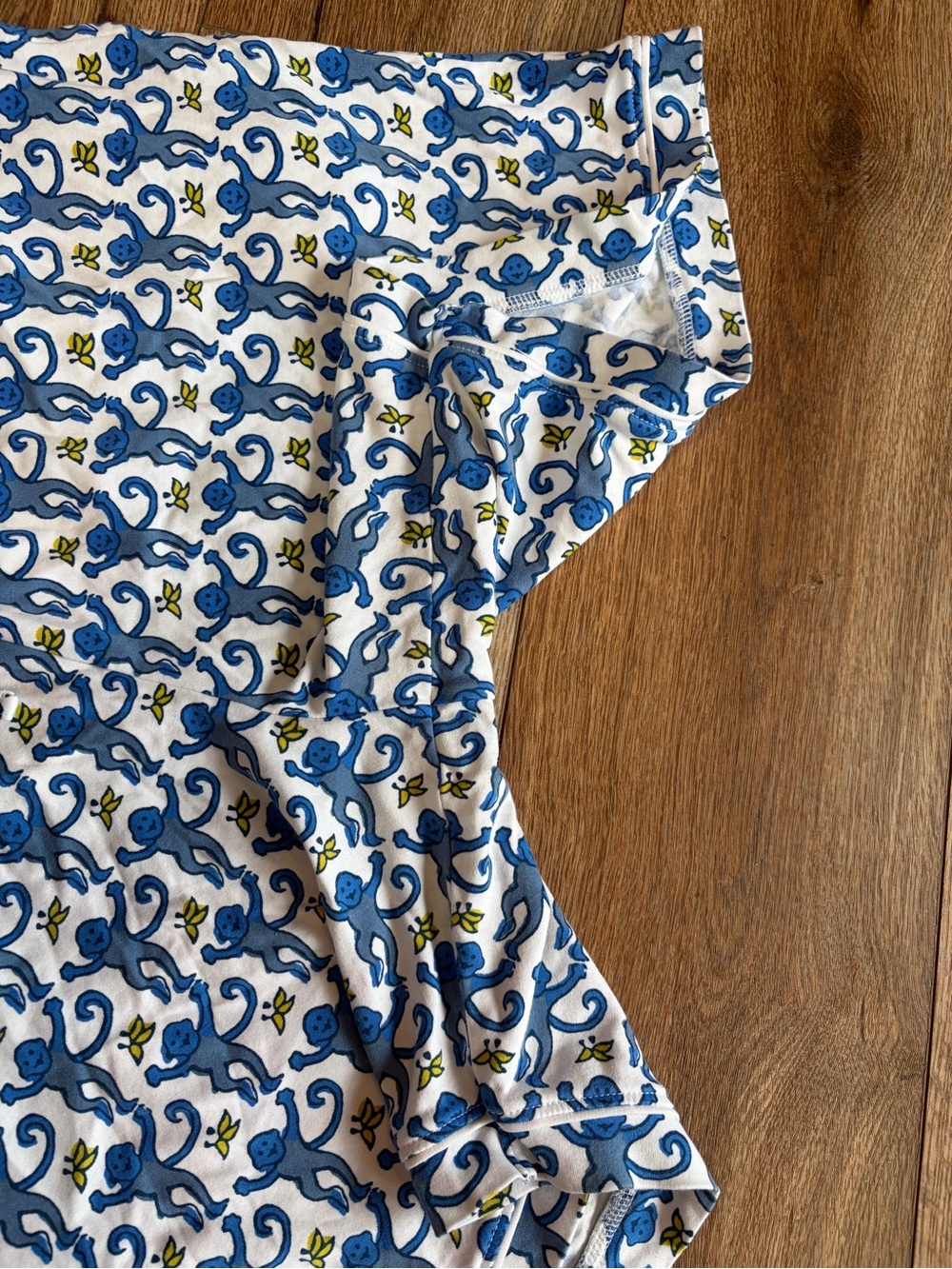 Roller Rabbit Mens Monkey Louie Pajamas lounge set - Picture 9 of 10